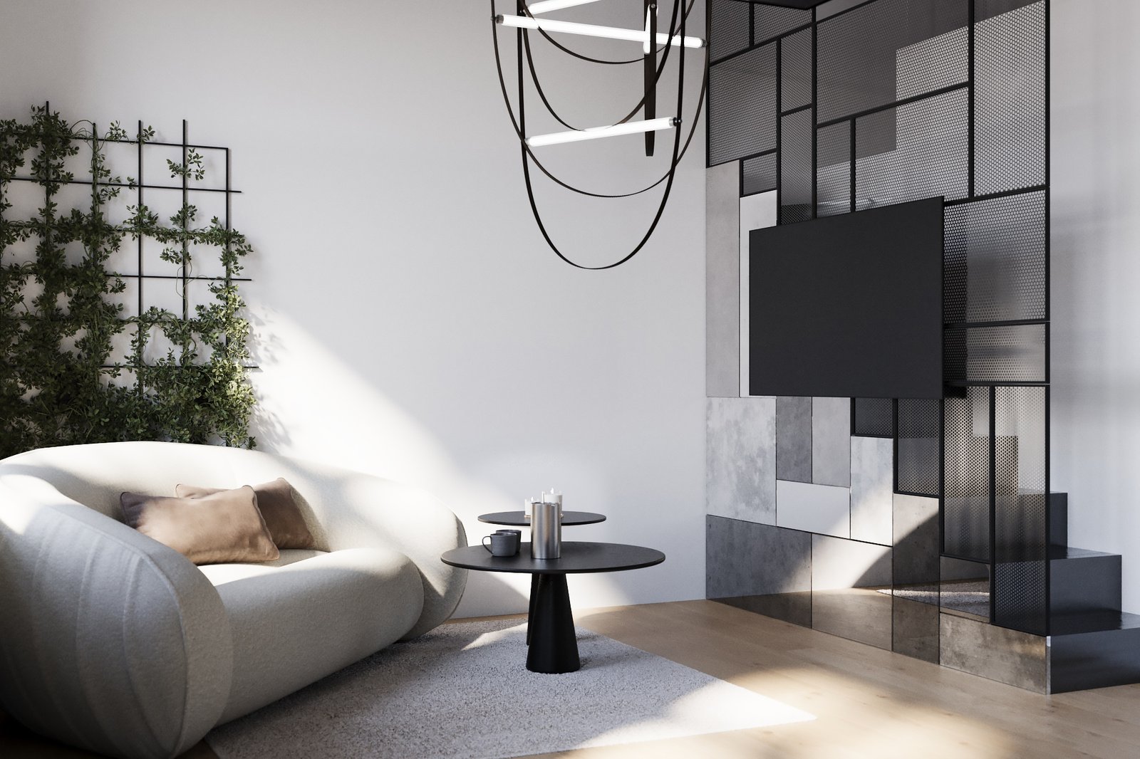 Byt 1+kk, Vršovice — detail interiéru